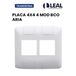 PLACA 4X4 4 POSTOS BRANCO ARIA - 13572 - Comercial Leal