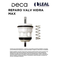 REPARO VALV HIDRA MAX - DECA - 07810 - Comercial Leal