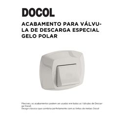 ACABAMENTO DE VALVULA DESCARGA GP DOCOL - 09913 - Comercial Leal