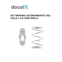 KIT MOLA VALVULA DE DESCARGA 1.1/2 DOCOL - 10502 - Comercial Leal