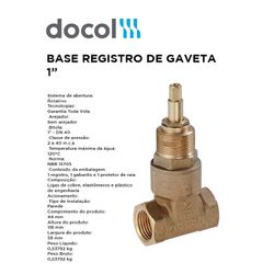 BASE REGISTRO DE GAVETA 1
