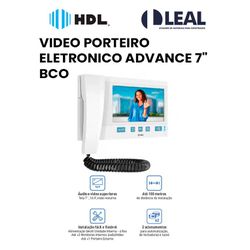 PORTEIRO ELETRONICO C/ VIDEO CONNECT 7 - 13522 - Comercial Leal