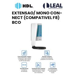 INTERFONE INTERNO CONNECT (COMPATIVEL F8) BCO HDL ... - Comercial Leal