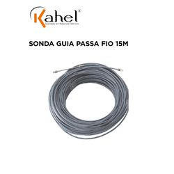 SONDA GUIA FIO 10M CINZA ENC - PASSAFIO INTERNEED... - Comercial Leal