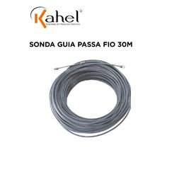 SONDA GUIA FIO 10M CINZA ENC - PASSAFIO INTERNEED... - Comercial Leal