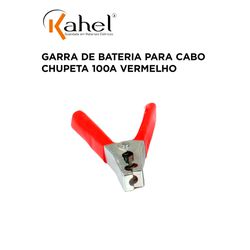 GARRA DE BATERIA PARA CABO DE CHUPETA 200A GR - PR... - Comercial Leal