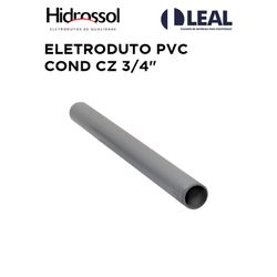 ELETRODUTO PVC COND CZ 3/4 - 04076 - Comercial Leal