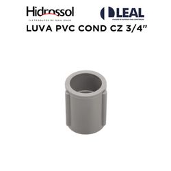 LUVA PVC COND CZ 3/4 - 04078 - Comercial Leal