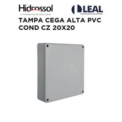 TAMPA CEGA ALTA PVC COND CZ 20X20 HIDROSSOL - 0620 - Comercial Leal