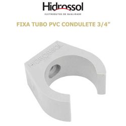 ABRAÇADEIRA FIXA TUBO PVC COND BRANCO 3/4 - 06617 - Comercial Leal