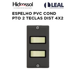 ESPELHO PVC COND PTO 2 TECLAS DIST 4X2 HIDROSSOL -... - Comercial Leal