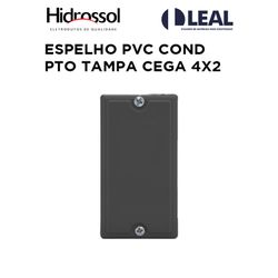 ESPELHO PVC COND PTO TAMPA CEGA 4X2 HIDROSSOL - 06... - Comercial Leal