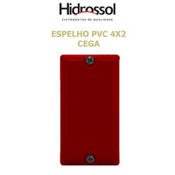 ESPELHO PVC COND VM TAMPA CEGA 4X2 HIDROSSOL - 071... - Comercial Leal