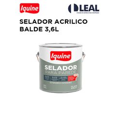 SELADOR ACRILICO BALDE 3,6L IQUINE - 12983 - Comercial Leal