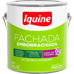 Tinta Acrílica Fosca 3,6L Fachada Emborrachada Bra... - Comercial Leal