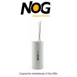CAPACITOR 2 FIOS (4UF) 220V NOG - 02485 - Comercial Leal