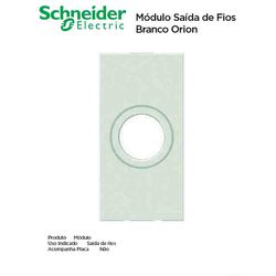 MODULO SAIDA DE FIO (2 PEÇAS) BRANCO ORION - 09000 - Comercial Leal