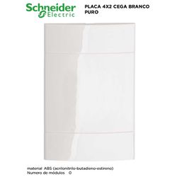 PLACA 4X2 CEGA BRANCO DECOR - 09326 - Comercial Leal