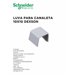 LUVA PARA CANALETA BRANCA 10X10 DEXSON - 09960 - Comercial Leal