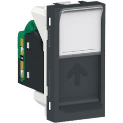 MODULO RJ45 CAT5E 8 FIOS STELLAR BLACK ORION - 127... - Comercial Leal