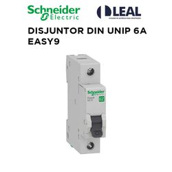 DISJUNTOR DIN UNIPOLAR 6A EASY9 - 13329 - Comercial Leal