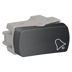 MODULO PULSADOR PARA CAMPAINHA GRAFITE MILUZ - 139... - Comercial Leal