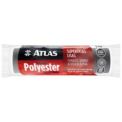 ROLO DE PINTURA POLYESTER ESPUMA CINZA 9CM ATLAS -... - Comercial Leal