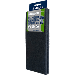 FIBRA ABRASIVA DE LIMPEZA PARA MADEIRA ATLAS (2 UN... - Comercial Leal