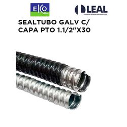 SEALTUBO GALVANIZADO COM CAPA PRETO 1.1/2