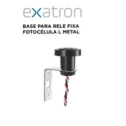 BASE FIXA PARA RELE FOTOCELULAR METAL EXATRON - 11... - Comercial Leal
