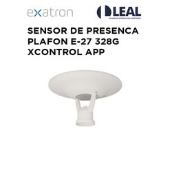 SENSOR DE PRESENÇA PLAFON E27 328G XCONTROL APP EX... - Comercial Leal