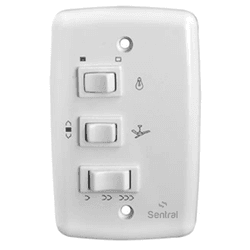 CONTROLE VENTILADOR DE TETO COM CAPACIDADE 3 VELOC... - Comercial Leal