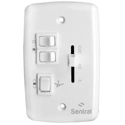 CONTROLE VENTILADOR DE TETO DESLIZANTE + 2 LÂMPADA... - Comercial Leal