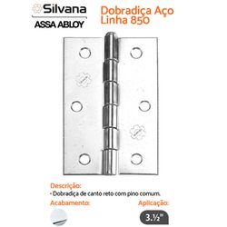 DOBRADIÇA 850 X 3.1/2 - 07907 - Comercial Leal