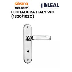 FECHADURA ITALY WC (1320/10ZC) SILVANA - 13601 - Comercial Leal