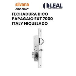 FECHADURA BICO PAPAGAIO EXTERNA 7000 ITALY NIQUELA... - Comercial Leal