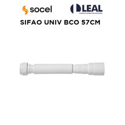 SIFÃO UNIVERSAL BRANCO 57CM - 13213 - Comercial Leal