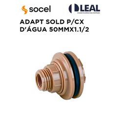 ADAPTADOR SOLDÁVEL PARA CAIXA DA ÁGUA 50MMX1.1/2 S... - Comercial Leal