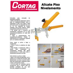 ALICATE DE NIVELAMENTO - PISO CORTAG - 07078 - Comercial Leal