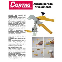 ALICATE DE NIVELAMENTO - PAREDE CORTAG - 07079 - Comercial Leal