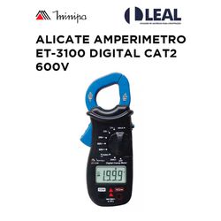 ALICATE AMPERIMETRO ET-3100 DIGITAL MINIPA - 13443 - Comercial Leal