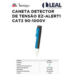 CANETA DETECTOR DE TENSAO EZ-ALERT1 MINIPA - 13446 - Comercial Leal