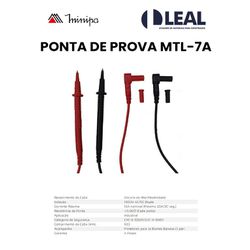 PONTA DE PROVA MTL-7A MINIPA - 13656 - Comercial Leal