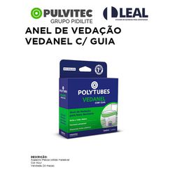 ANEL DE VEDAÇÃO VEDANEL COM GUIA PULVITEC - 03433 - Comercial Leal