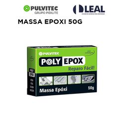MASSA EPOXI 50G PULVITEC - 12886 - Comercial Leal