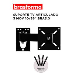 SUPORTE PARA TV ARTICULADO 3 MOV 10/56