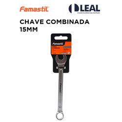 CHAVE COMBINADA 15MM FAMASTIL - 00841 - Comercial Leal
