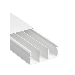 Canaleta com Divisória 50x20x2000mm com Dupla Face... - Comercial Leal