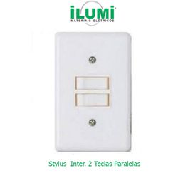 Conjunto 2 Interruptor Paralelo Stylus 2024 Ilumi ... - Comercial Leal