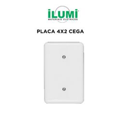 PLACA 4X2 CEGA BR STYLUS ILUMI - 05258 - Comercial Leal